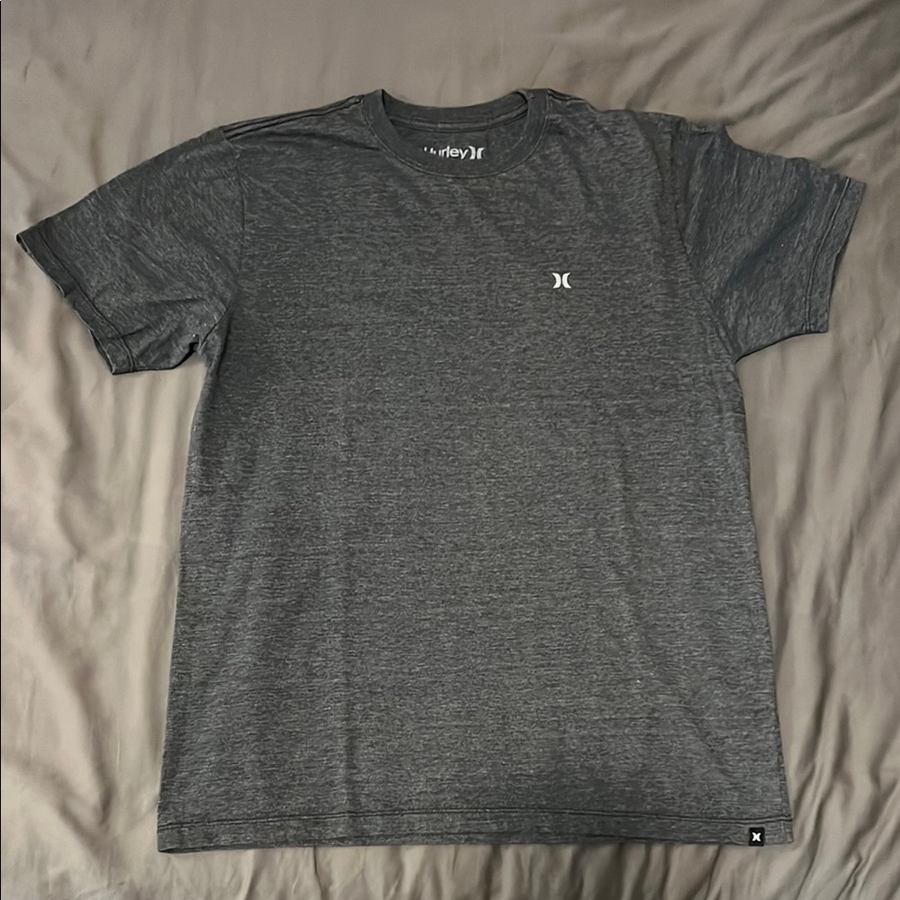 Hurley Men's Charcoal Short Sleeve Tee